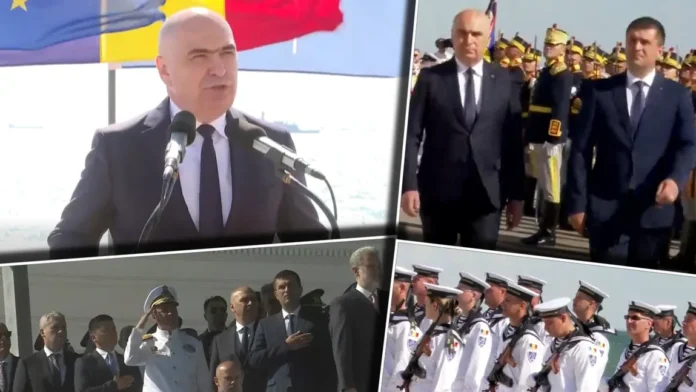 Ilie Bolojan, la Ziua Marinei 2026: „Le mulţumesc celor care, veghind pe mare, ne permit nouă să dormim liniştiţi pe uscat. În aceste vremuri, oricât ar fi de tulburi apele în jurul nostru, România îşi va apăra graniţele”